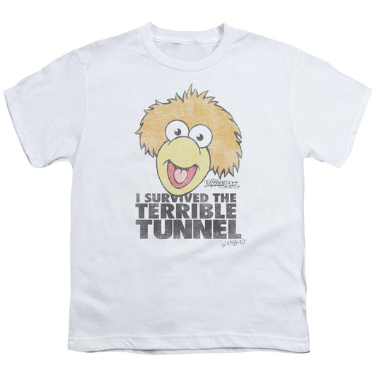 FRAGGLE ROCK : TERRIBLE TUNNEL S\S YOUTH 18\1 White LG