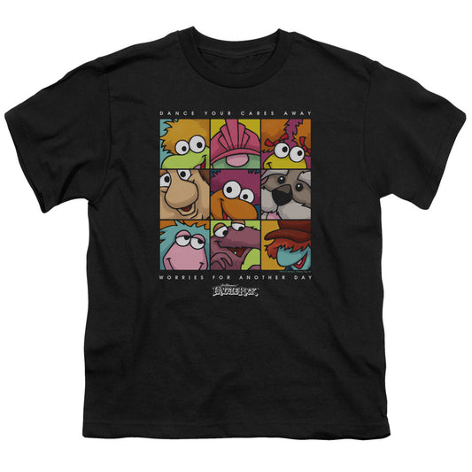 FRAGGLE ROCK : SQUARED S\S YOUTH 18\1 Black XL