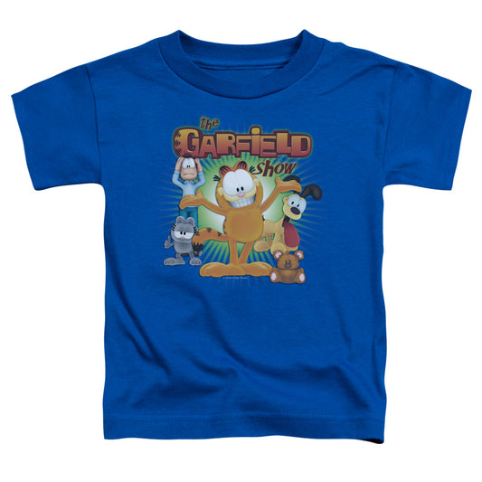 GARFIELD : THE GARFIELD SHOW S\S TODDLER TEE ROYAL BLUE LG (4T)