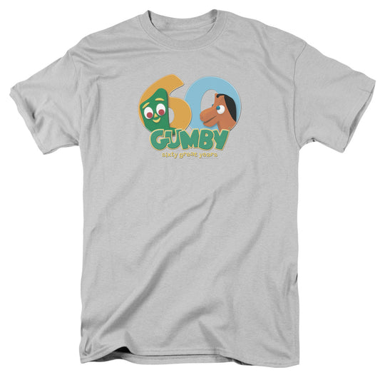GUMBY : 60TH S\S ADULT 18\1 Silver XL
