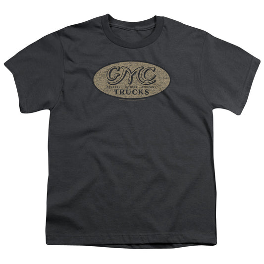 GMC : VINTAGE OVAL LOGO S\S YOUTH 18\1 Charcoal LG
