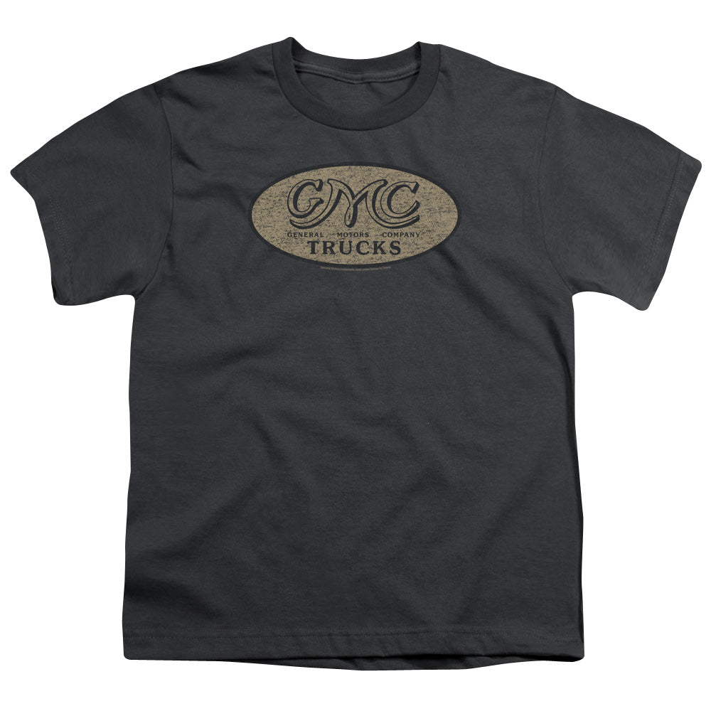 GMC : VINTAGE OVAL LOGO S\S YOUTH 18\1 Charcoal SM