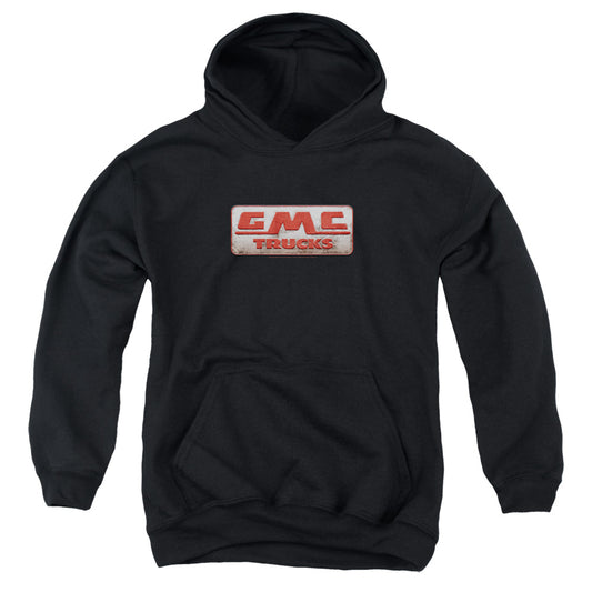 GMC : BEAT UP 1959 LOGO YOUTH PULL OVER HOODIE Black LG