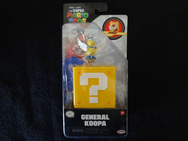 General Koopa with Question Block Super Mario Movie 1 Inch Figure