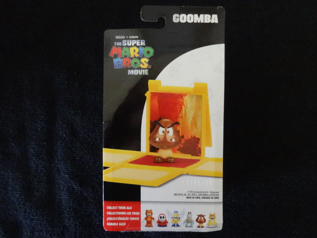 Goomba with Question Block Super Mario Movie 1 Inch Figure