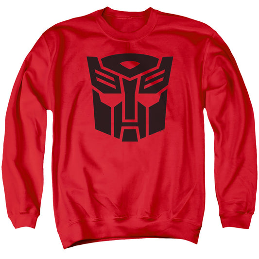 TRANSFORMERS : AUTOBOT ADULT CREW SWEAT Red MD