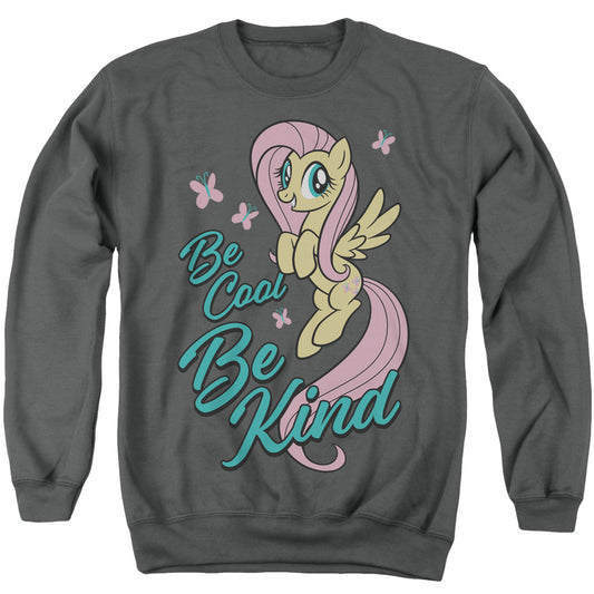MY LITTLE PONY TV : BE KIND ADULT CREW SWEAT Charcoal 2X