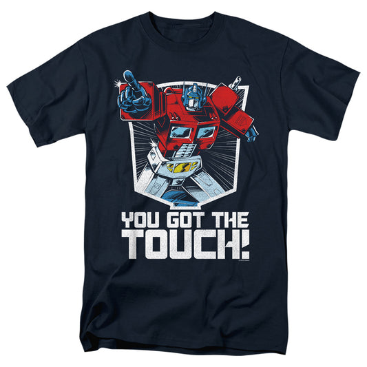 TRANSFORMERS : YOU GOT THE TOUCH S\S ADULT 18\1 Navy 2X
