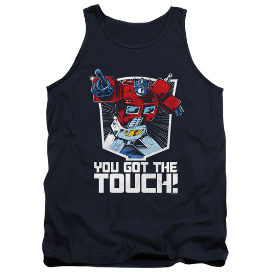 TRANSFORMERS : YOU GOT THE TOUCH ADULT TANK Navy 2X