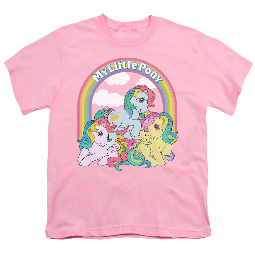MY LITTLE PONY RETRO : UNDER THE RAINBOW S\S YOUTH 18\1 Pink LG