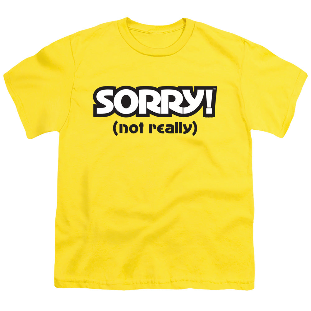 SORRY : NOT SORRY S\S YOUTH 18\1 Yellow LG
