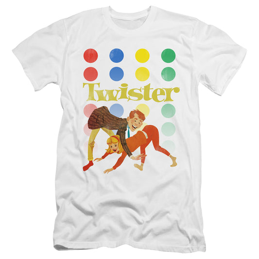 TWISTER : OLD SCHOOL TWISTER  PREMIUM CANVAS ADULT SLIM FIT 30\1 White MD