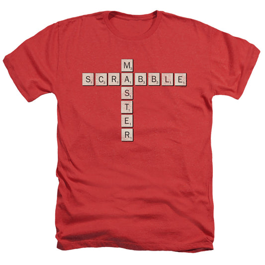 SCRABBLE : SCRABBLE MASTER ADULT HEATHER Red LG