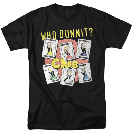 CLUE : WHO DUNNIT S\S ADULT 18\1 Black XL