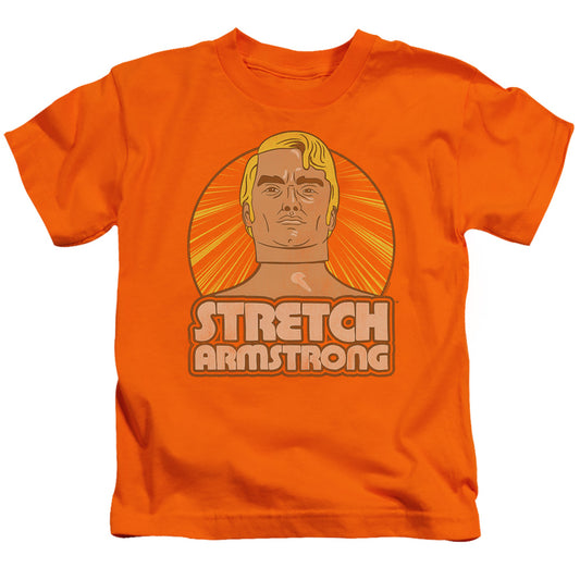STRETCH ARMSTRONG : ARMSTRONG BADGE S\S JUVENILE 18\1 Orange MD (5\6)