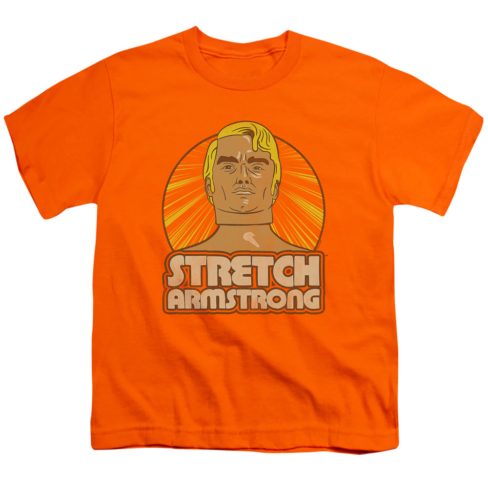 STRETCH ARMSTRONG : ARMSTRONG BADGE S\S YOUTH 18\1 Orange SM