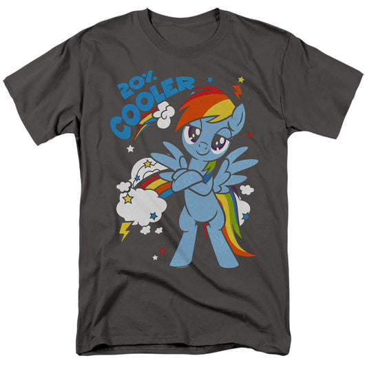 MY LITTLE PONY TV : 20 PERCENT COOLER S\S ADULT 18\1 Charcoal MD