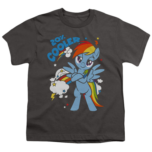 MY LITTLE PONY TV : 20 PERCENT COOLER S\S YOUTH 18\1 Charcoal LG