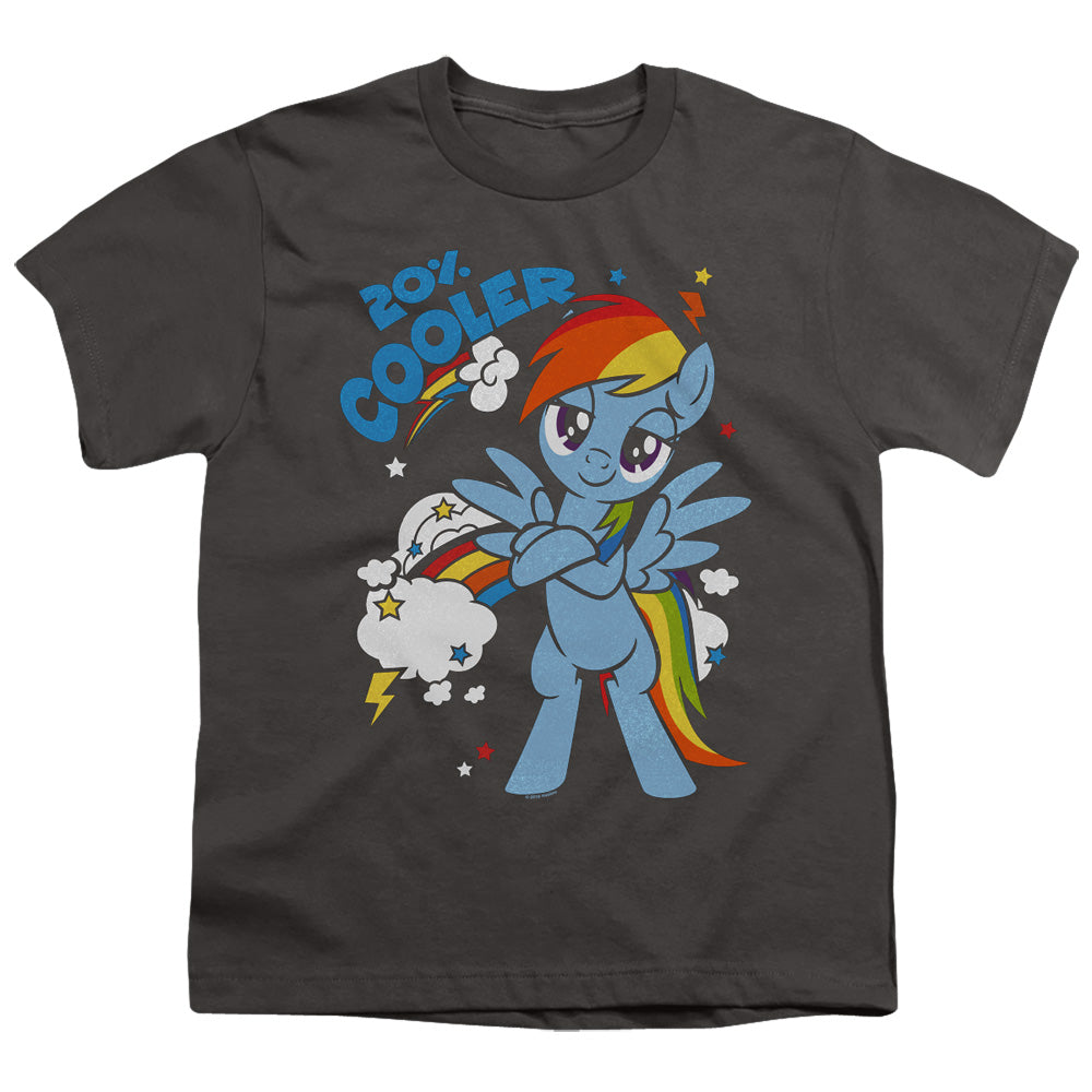 MY LITTLE PONY TV : 20 PERCENT COOLER S\S YOUTH 18\1 Charcoal LG