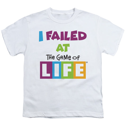THE GAME OF LIFE : THE GAME S\S YOUTH 18\1 White XS