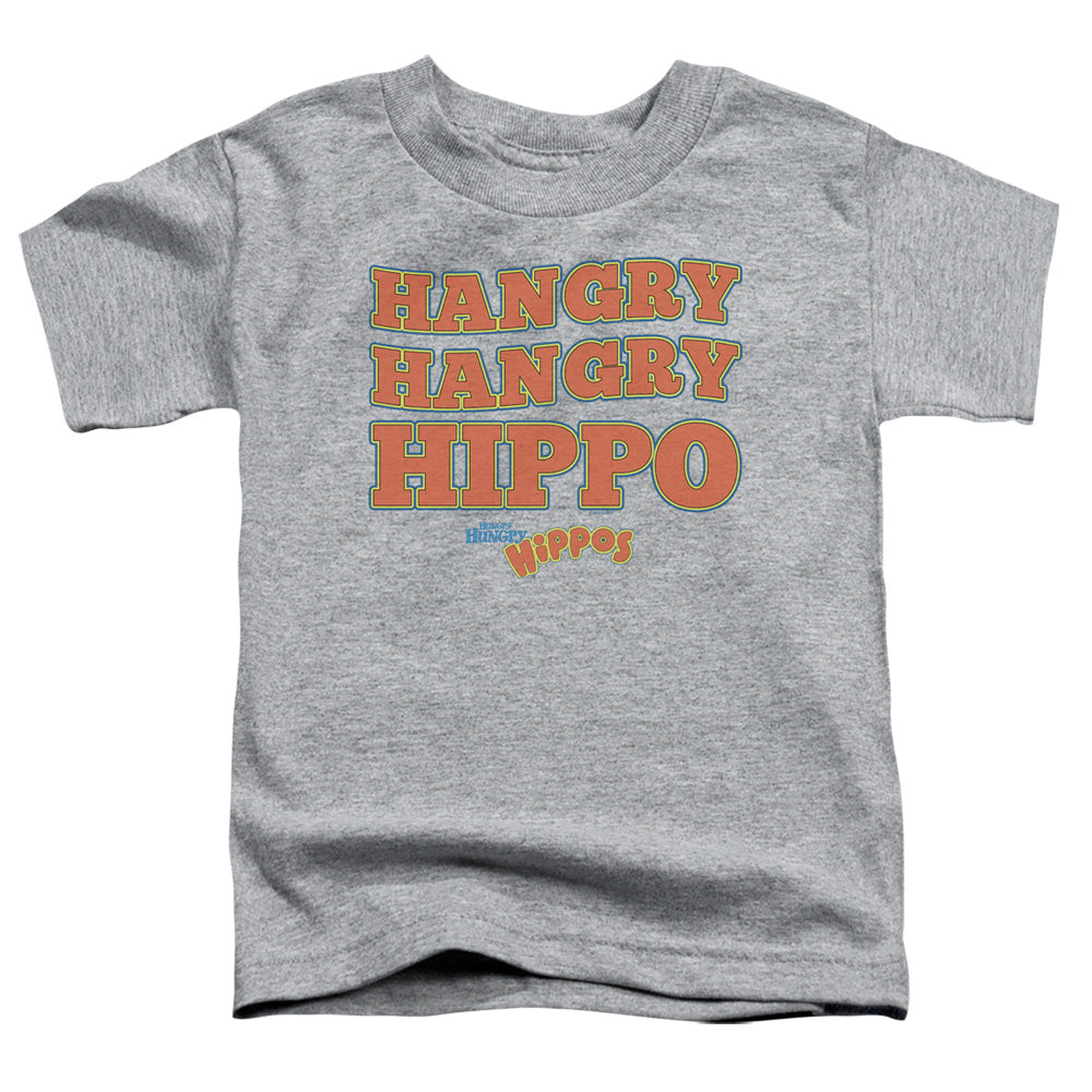 HUNGRY HUNGRY HIPPOS : HANGRY S\S TODDLER TEE Athletic Heather SM (2T)