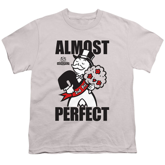 MONOPOLY : ALMOST PERFECT S\S YOUTH 18\1 Silver XL