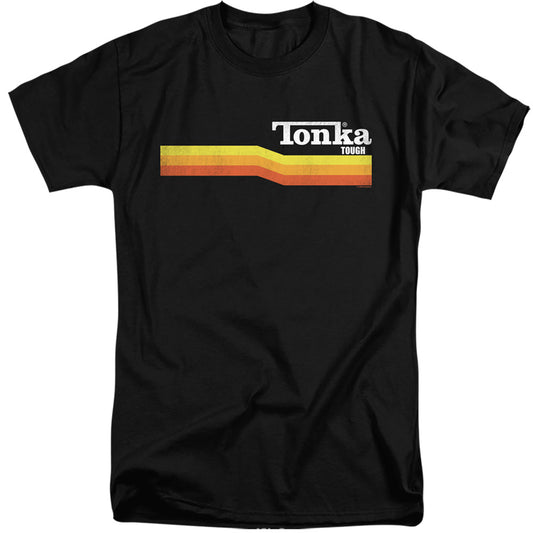 TONKA : TONKA STRIPE ADULT TALL FIT SHORT SLEEVE Black 2X