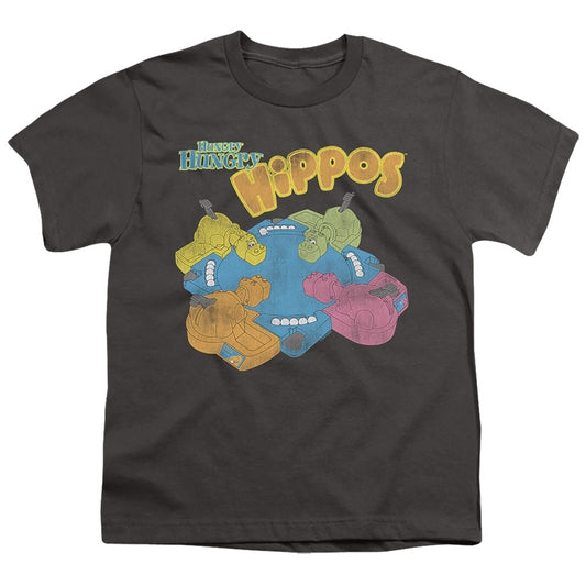 HUNGRY HUNGRY HIPPOS : READY TO PLAY S\S YOUTH 18\1 Charcoal XS