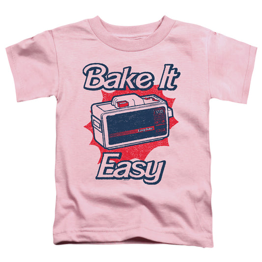 EASY BAKE OVEN : BAKE IT EASY S\S TODDLER TEE Pink LG (4T)