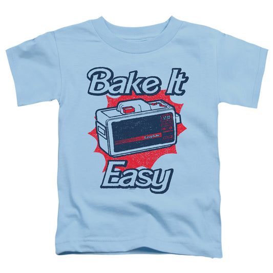 EASY BAKE OVEN : BAKE IT EASY S\S TODDLER TEE Light Blue LG (4T)