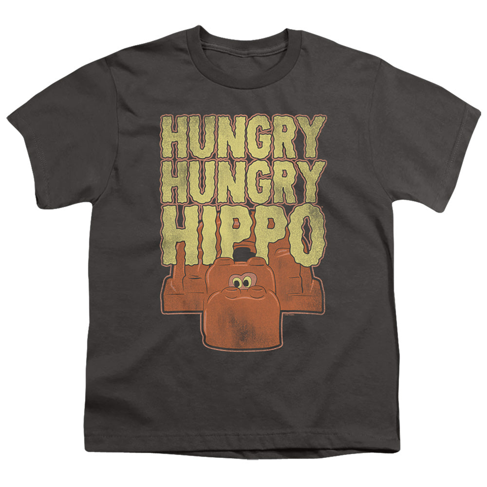HUNGRY HUNGRY HIPPOS : HUNGRY HUNGRY HIPPO S\S YOUTH 18\1 Charcoal XS