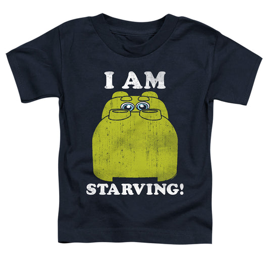 HUNGRY HUNGRY HIPPOS : I'M STARVING S\S TODDLER TEE Navy LG (4T)