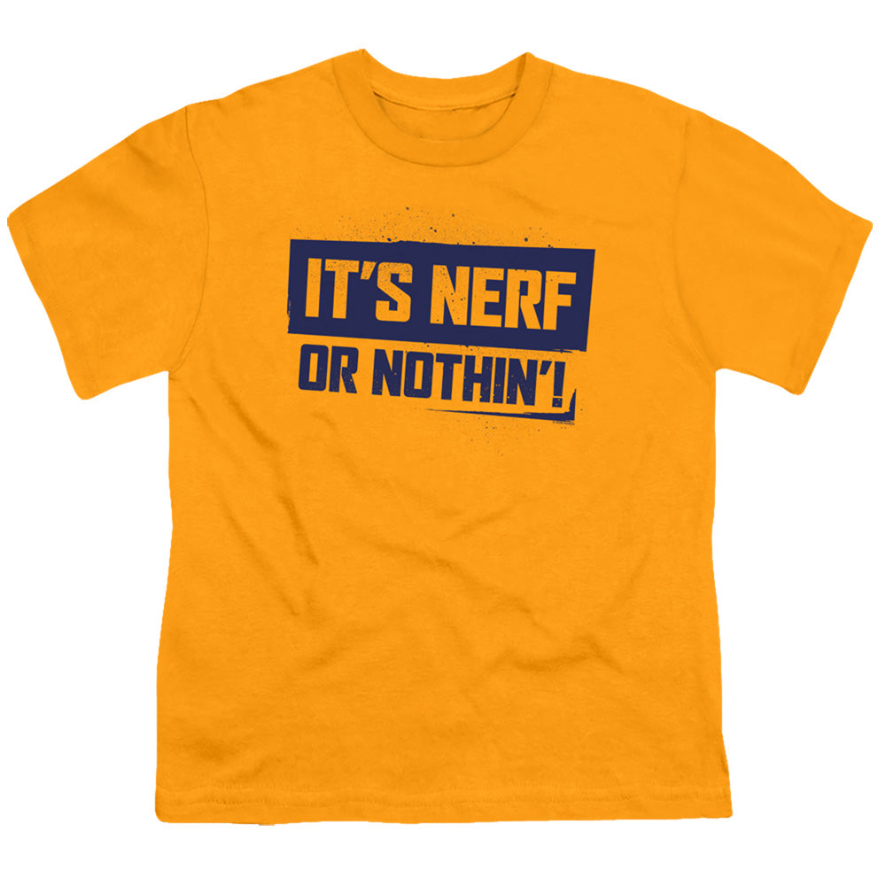 NERF : NERF OR NOTHING S\S YOUTH 18\1 Gold XL