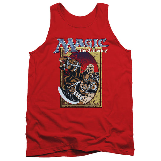 MAGIC THE GATHERING : FIFTH EDITION DECK ART ADULT TANK Red 2X