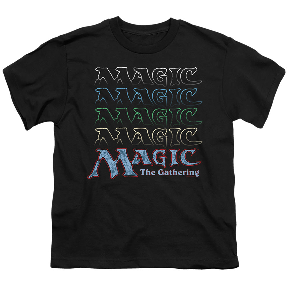 MAGIC THE GATHERING : RETRO LOGO REPEAT S\S YOUTH 18\1 Black MD
