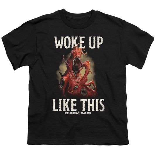 DUNGEONS AND DRAGONS : WOKE LIKE THIS S\S YOUTH 18\1 Black XL