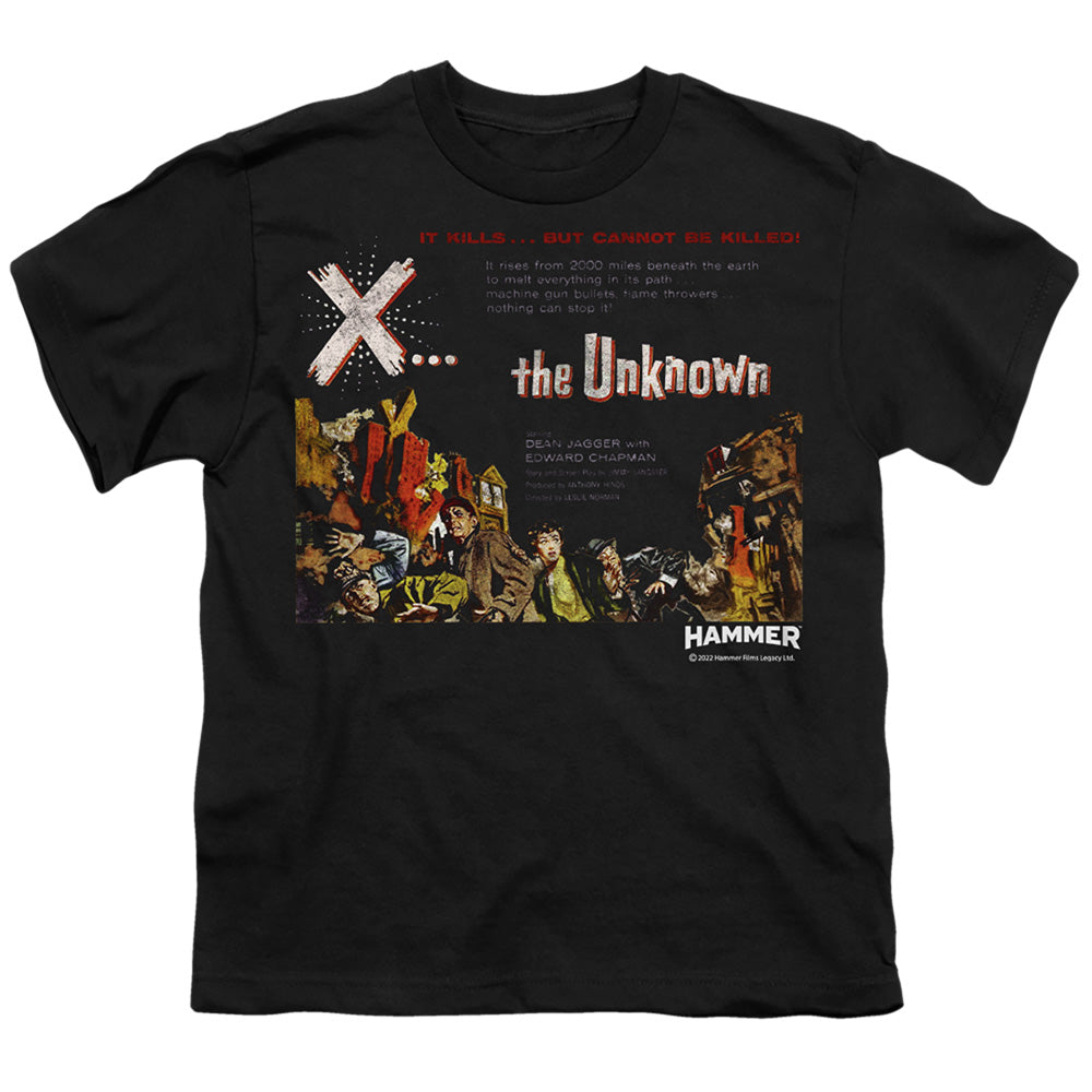 HAMMER HOUSE OF HORROR : THE UNKNOWN S\S YOUTH 18\1 Black LG
