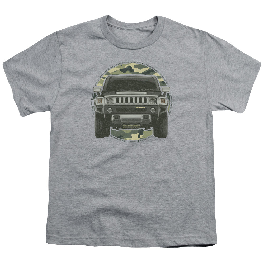 HUMMER : LEAD OR FOLLOW S\S YOUTH 18\1 Athletic Heather XS