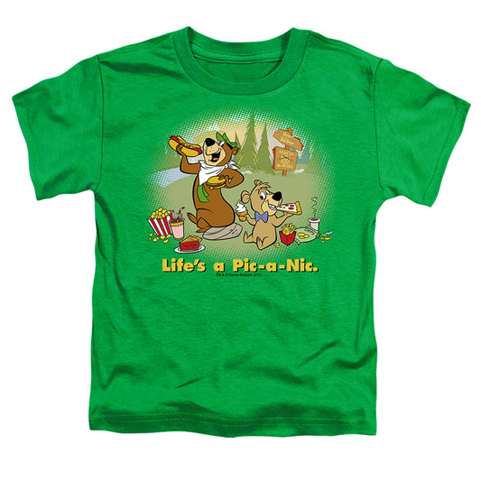 YOGI BEAR : LIFE'S A PIC S\S TODDLER TEE Kelly Green MD (3T)