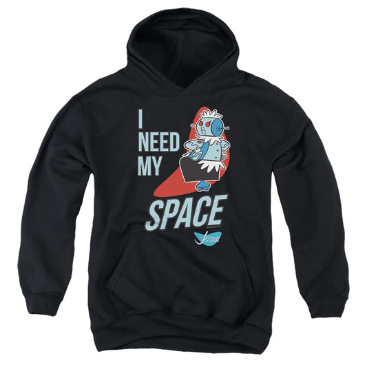JETSONS : ROSIE NEED MY SPACE YOUTH PULL OVER HOODIE Black LG
