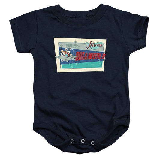 JETSONS : OUT OF THIS WORLD INFANT SNAPSUIT Navy MD (12 Mo)