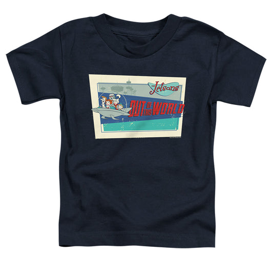 JETSONS : OUT OF THIS WORLD S\S TODDLER TEE Navy LG (4T)