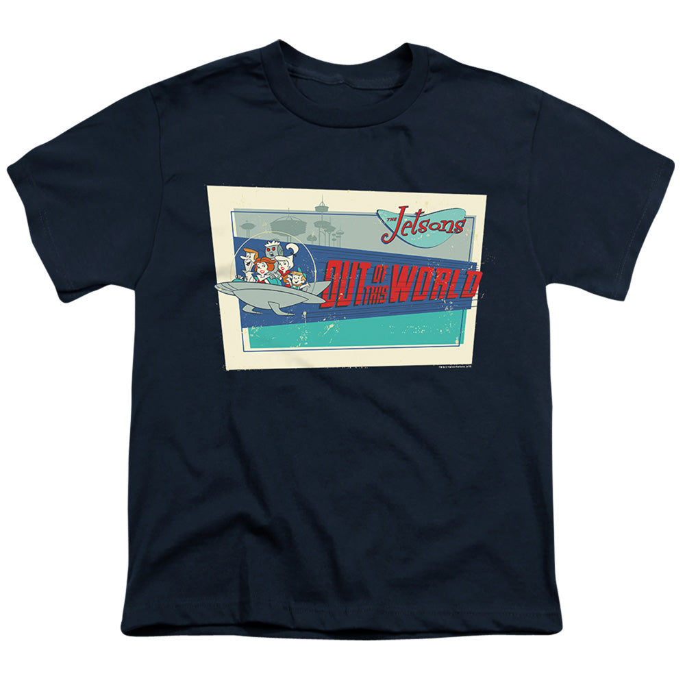 JETSONS : OUT OF THIS WORLD S\S YOUTH 18\1 Navy XL