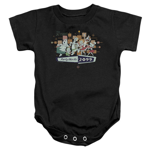 JETSONS : PARTY LIKE IT'S 2099 INFANT SNAPSUIT Black MD (12 Mo)