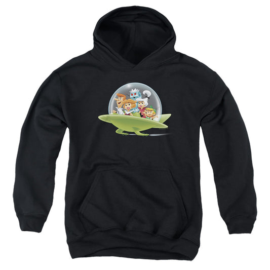 JETSONS : FAMILY CRUISING YOUTH PULL OVER HOODIE Black LG