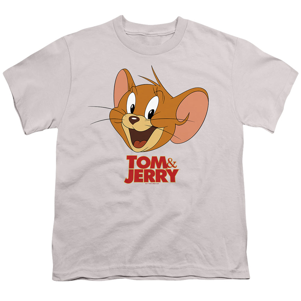 TOM AND JERRY MOVIE : JERRY HEAD S\S YOUTH 18\1 Silver SM
