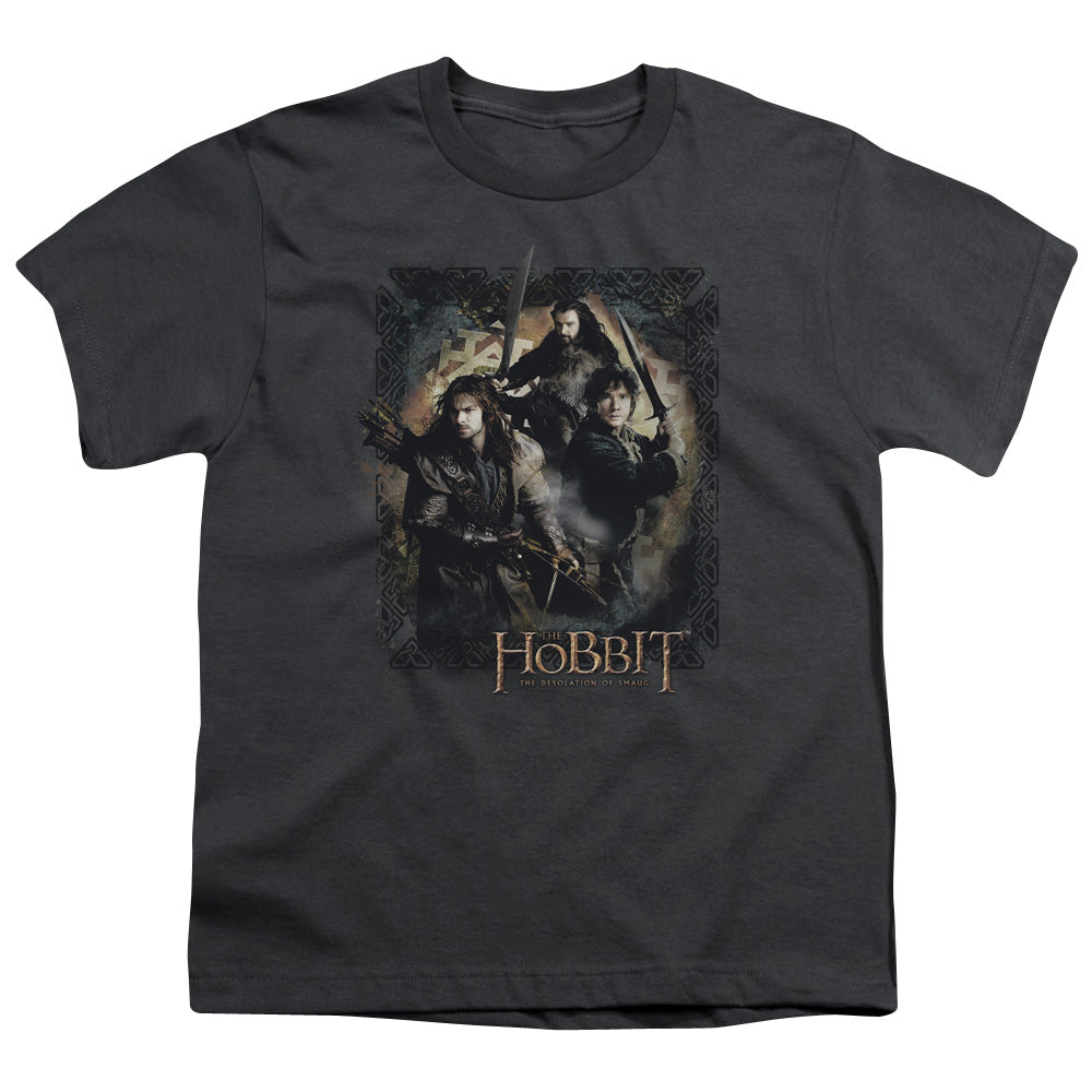 HOBBIT : WEAPONS DRAWN S\S YOUTH 18\1 Charcoal XL