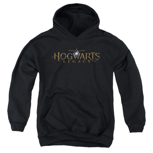 HOGWARTS LEGACY : LOGO YOUTH PULL OVER HOODIE Black MD