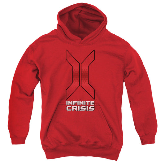 INFINITE CRISIS : TITLE YOUTH PULL OVER HOODIE Red LG