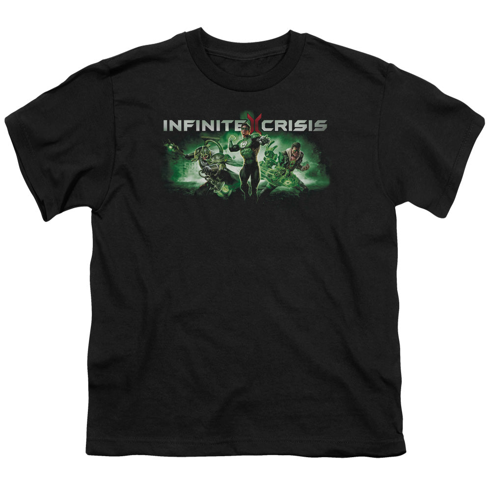 INFINITE CRISIS : INFINITE CRISIS GREEN S\S YOUTH 18\1 Black XL